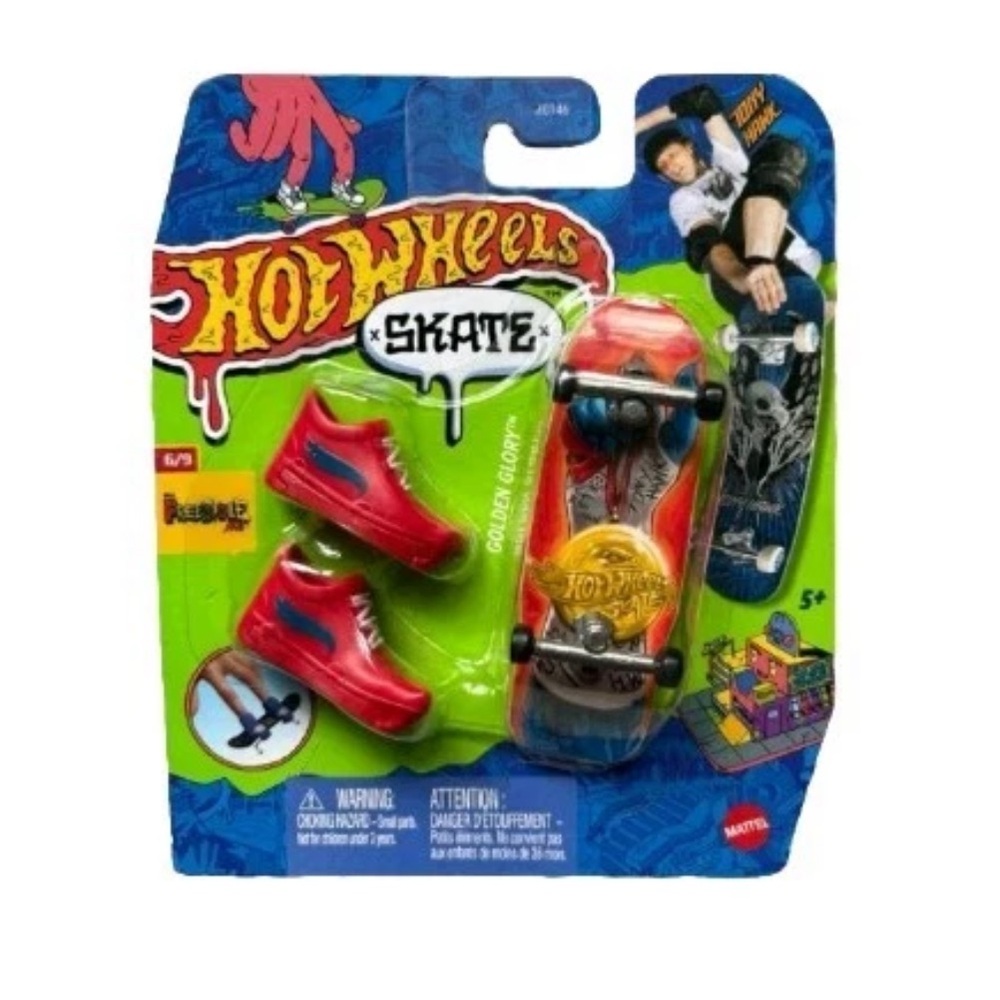 2023 Mattel HOT WHEELS Skate  TONY HAWK FREESTYLE SK8  #6/9 GOLDEN GLORY
